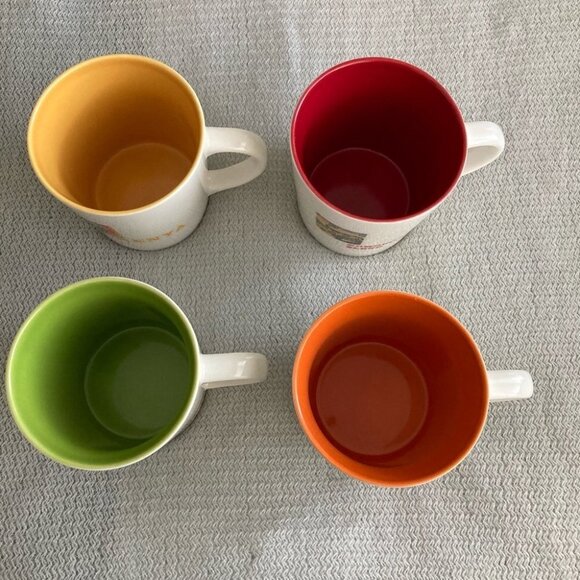 STARBUCKS World Blends Mugs Set of  4 - Picture 2 of 5